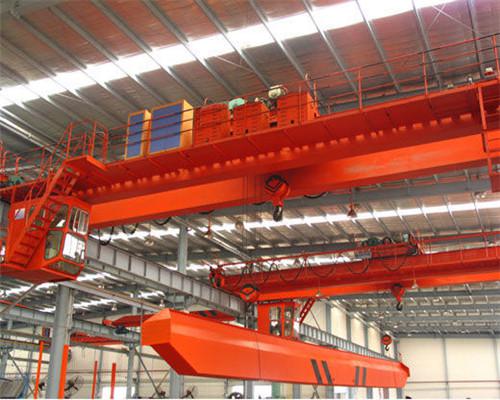 QD type double girder overhead crane with hook