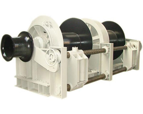 Electric double drum mooring winch for sale