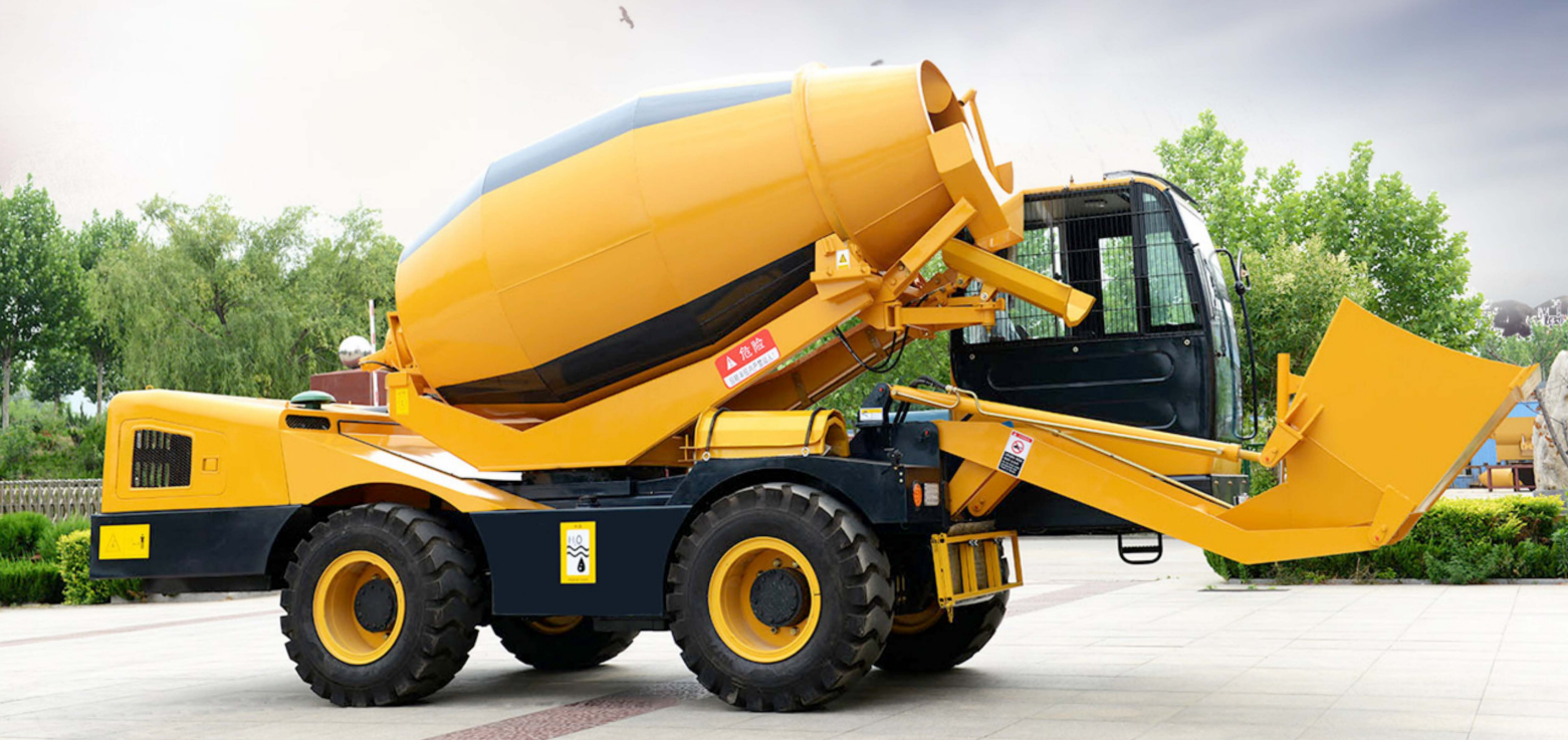 self loading concrete mixer truck