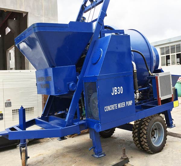 concrete mixer pump