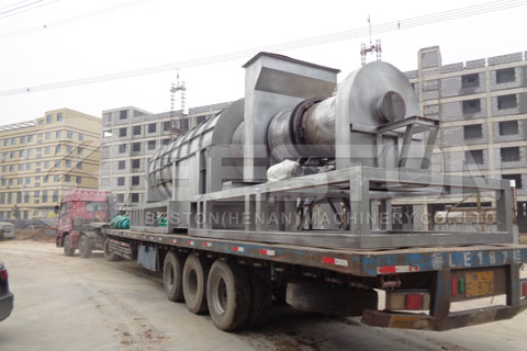 Shipment of Shisha Charcoal Making Machine