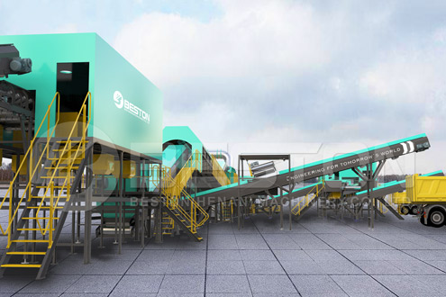 Reasonable Beston Waste Sorting Plant Cost