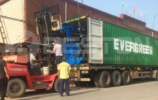 Shipment of Waste Sorting Plants