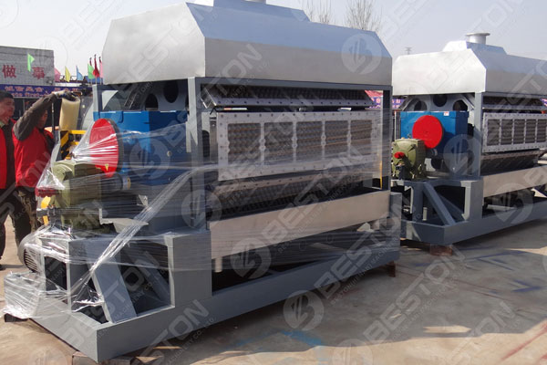 BTF5-8 Paper Egg Tray Making Machine to Egypt
