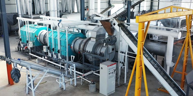 Coconut Shell Charcoal Machine